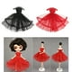 thumbnail image 1 of Vestido de Encaje CUTICAT para Muñecas de 11.5 Pulgadas 1/6 Negro y Rojo, 1 of 8