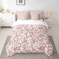 thumbnail image 2 of Castle Fairy Abstract Spiral Stripes 7-Piece Twin Bedding Set for Children Teens Adults, 2 of 8