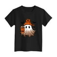 thumbnail image 5 of Staki Halloween T Shirts Toddler Fall Shirt for Girls Halloween Shirts Graphic Clothes Kids Short Sleeve Tee Tops(Black,13-14 Years), 5 of 5