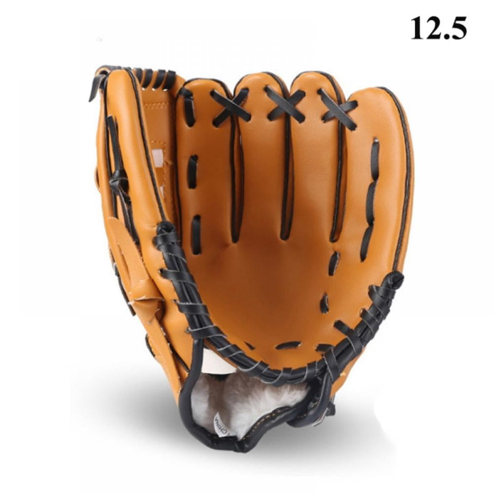 Baseball Gloves, Kids Teens Youth Adult Durable PU Leather Softball