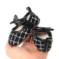 thumbnail image 5 of Yoyauz Baby Girl Mary Jane Shoes Anti Slip Rubber Sole Ballet Slippers Princess Dress Wedding Shoes Newborn Kids Shoes Toddler Shoes（0-12 Month）, 5 of 7