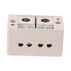 thumbnail image 2 of Conector de bloque de terminales Durable Fácil de instalar Buen rendimiento Conector de cable 2 en 4 Blanco, 2 of 9