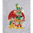 thumbnail image 3 of Disney - Mickey And Pluto Presents - Men's Crew Fleece Sweatshirt Sweatshirt, 3 of 5