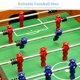 thumbnail image 3 of 26 piezas de futbolín Timcorr Piezas de repuesto de futbolín de resina 13 rojos y 13 azules, 3 of 6