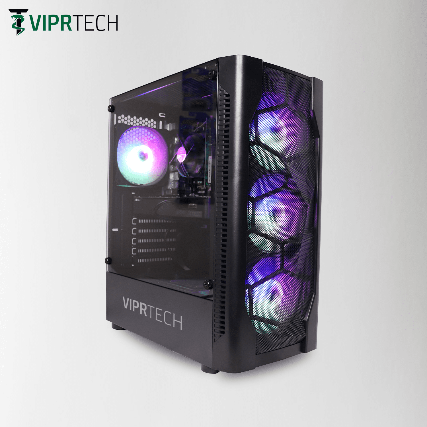 Viprtech Enthusiast Gaming Pc Desktop Computer Intel Core I5 2400 Nvidia Gtx 660 2gb 8gb Ram 1tb Hdd Wifi Rgb Windows 10 Pro 1 Year Warranty Walmart Com