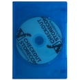 thumbnail image 2 of (10) CheckOutStore Premium Standard Single 1-Disc DVD Cases 14mm (Clear Blue), 2 of 2