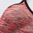 thumbnail image 3 of Sports Bra for Women Space Dye Racerback Removable Pads for Yoga Running Fitness Workout, 3 of 5