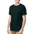 thumbnail image 2 of Hanes T-Shirts à Col Ras du Cou ComfortSoft pour Hommes, Lot de 4, m, Vert Forêt Profond, 2 of 8