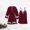 15-Wine, variant on Spa Robe for Women Nightgowns for Women Velvet 2 Piece Set Gold Two Piece Nightgown Home Suit Homewear Pajama Pants Sets Pajama Sets for Valentines Day Anniversary Wedding Honeymoon Wine XXL