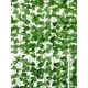 thumbnail image 1 of 1/2/3/4/5/6 Pcs Leaves, Artificial Ivy Garland, Hanging Vines - Vine Plants With Cable Tie - Fake Ivy For Wedding Party Garden Greenery Decor Outdoor, 1 of 5