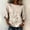Light Yellow, variant on Summer Tops for Women 3/4 Sleeve Round Neck Cotton Linen Shirts Casual Soft Loose Fit Retro Floral Print Lightweight 2026 Boho Office Tunic Blouses Flowy Spring Spring Daily Wear, Green M