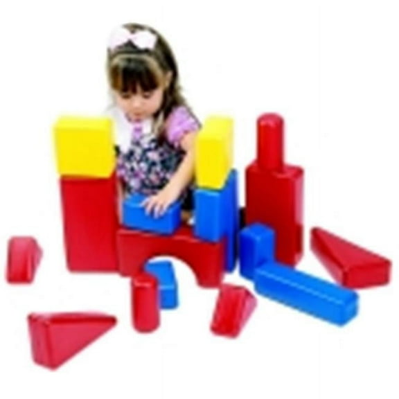 School Specialty Building Block Set, 17 Pieces
