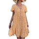 thumbnail image 1 of Vestido Con Escote En V, Vestido Holgado Con Estampado Floral Transpirable Para Fiestas ANGGREK Otros, 1 of 6