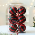 thumbnail image 6 of HomeDM 6Pcs Christmas Ball Ornaments 8cm/3.15" Shatterproof Christmas Tree Pendants Xmas Hanging Balls Decorations for Wedding Party Holiday Green, 6 of 6