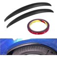 thumbnail image 1 of Guardabarros universales para coche, Protector de fibra de carbono de 33CM, aletas para vehículo, guardabarros para automóvil, 1 of 5