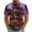 Black, variant on Men’s Spooky Season Staple Collar Shirt Short Sleeve Castle Spider Ghost Bat Pumpkin Full Print Soft Collar Casual Party Blouse Wine XL