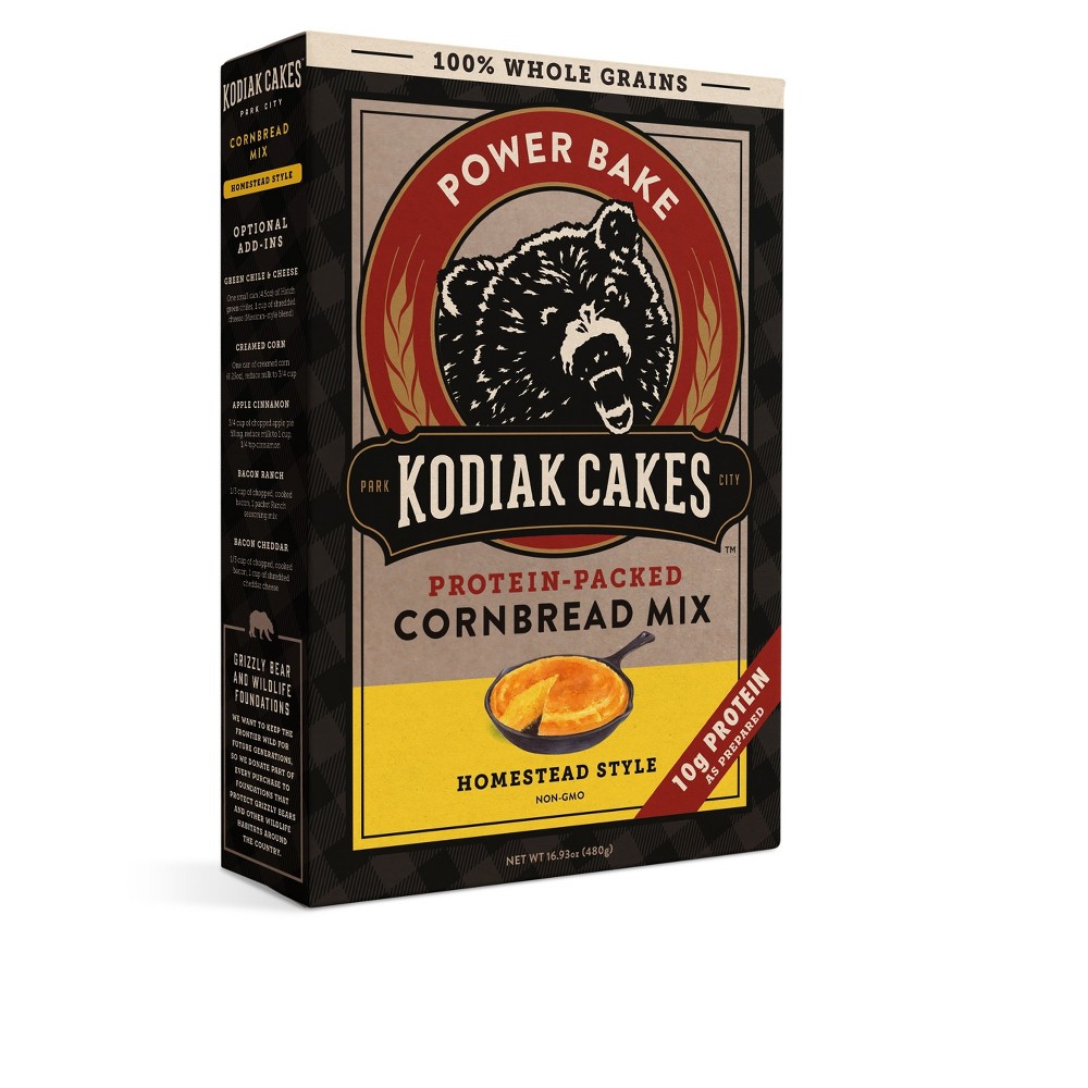 Kodiak Cakes ProteinPacked Cornbread Mix