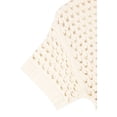 thumbnail image 5 of Forever 21 Short-Sleeve Crochet Collared Sweater Top, Color-Cream, Size-S, 5 of 6