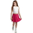 thumbnail image 4 of Sweet Hearts Girls' Skater Skirt - High Waist Stretch Crepe Uniform Skirt: Made in USA (Sizes: 5-18), 4 of 7