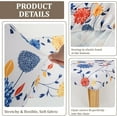 thumbnail image 2 of Floral Chair Covers for Dining Room Set of 4,Printed Stretchable Dining Chair Slipcover Washable Removable for Kitchen,Hotel,Restaurant,Ceremony Universal Size, 2 of 6