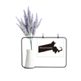 thumbnail image 1 of Massachusetts USA Map Outline Artificial Lavender Flower Vase Bottle Card, 1 of 2