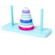 thumbnail image 5 of Torre de Anillos apilables Juguete Apilador clásico Juguete de manipulación para Reconocimiento de color Juguete de aprendizaje Bloques Sunnimix Juguetes de anillos apilables, 5 of 8