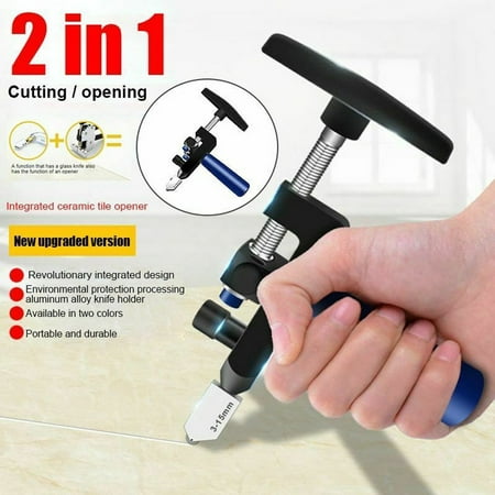 

Uysin Professional Easy Glid e Glass Tile Cutter Ceramic Cut One-piece Alloy Tool kit