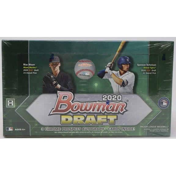 2020 Bowman Draft Baseball Jumbo Box (Hobby) (12/32)
