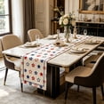 thumbnail image 5 of Independence Day Table Runner, 250th Anniversary 4th of July Table Decoration, 13x72 Inch Red White and Blue Patriotic Table Runners for Holiday Decor Dinging, Party, Kitchen (E), 5 of 7