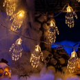thumbnail image 4 of new Halloween LED light string bat pumpkin skull combination pendant led Halloween decorative light string, 4 of 7