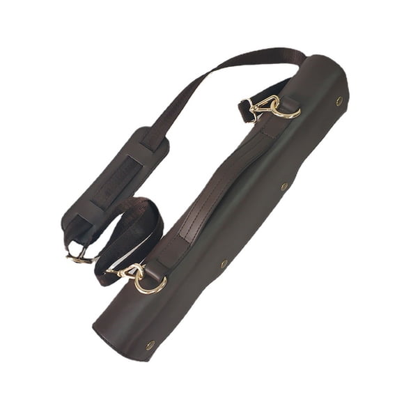 Estuche para flauta Naiovety color café bolso de mano ligero ajustable para instrumento