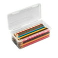 thumbnail image 5 of Meitianfacai Large Capacity Plastic Pencil Case Transparent Pencil Box Crayons Pencil Pen Case Stationery Storage Box Study Supplies, 5 of 8
