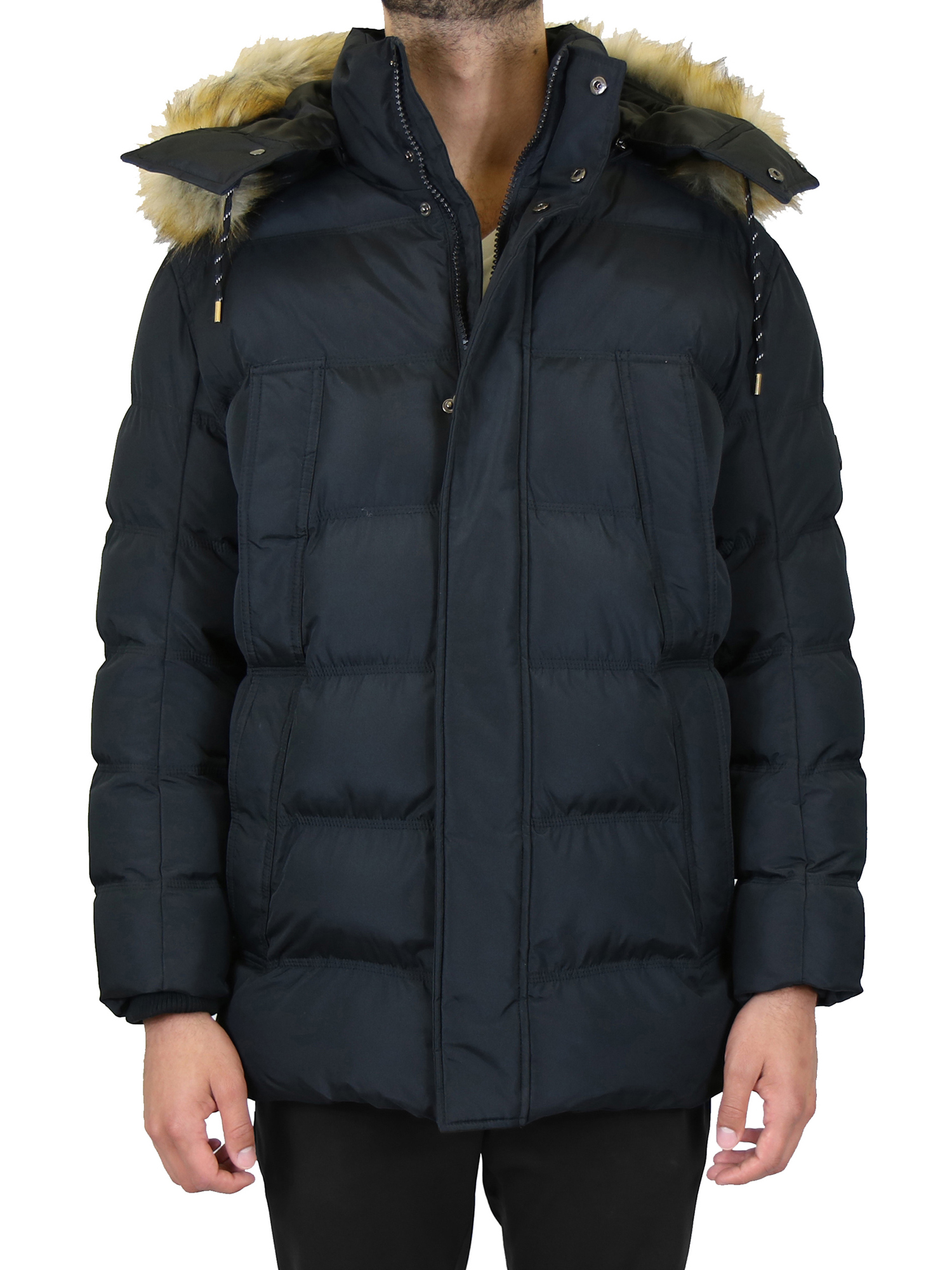 Men's Heavyweight Long Bubble Parka Jacket Winter Coat - image 2 of 5
