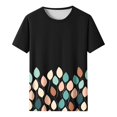 thumbnail image 4 of Camp Shirts T Shirts for Women Trendy Tshirts Shirts for Women Graphic T-Shirts Funny Oversized Tops for Women Trendy, 4 of 5