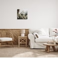 thumbnail image 3 of Stupell Industries Foggy Cottage Garden Botanical & Floral Photography Gallery Wrapped Canvas Art Print Wall Art, 17 x 17, 3 of 8