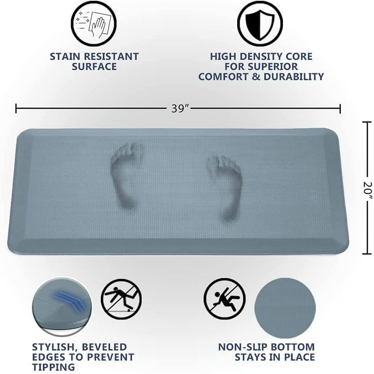ComfiLife Anti Fatigue Floor Mat – 3/4 Inch Thick Perfect Kitchen Mat,  Standing Desk Mat