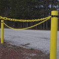 thumbnail image 2 of Miangastore Caution Security Chain Yellow Crowd Control Chain Plastic Safety Barrier Chain (5M), 2 of 9