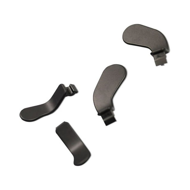 Moyic 4 piezas manija botón gatillo controlador de juego de Metal paleta mantenimiento extraíble reparación accesorios de repuesto para Electrónica