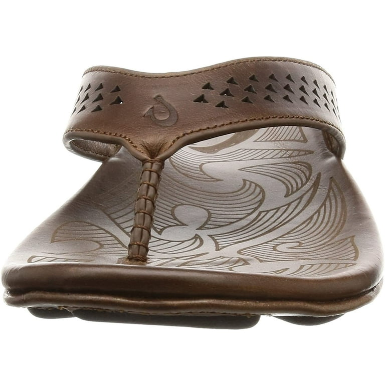 Olukai Kohana Men s Leather Sandal with Arch Support Walmart