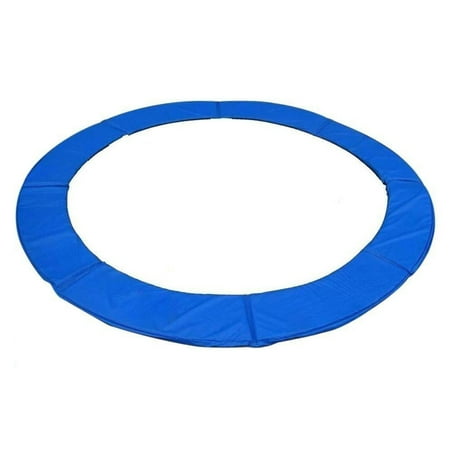 Exacme 14 Foot Round Trampoline Frame Spring Cover Safety Pad Replacement, Blue