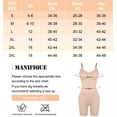 thumbnail image 5 of MANIFIQUE Shapewear for Women Tummy Control Full Bust Body Shaper Bodysuit Butt Lifter Thigh Slimmer, 5 of 7