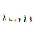 thumbnail image 3 of lionlar 4 Pieces 1/64 Scale Miniature Figure Realistic Hand Painted Miniature Scenes Green, 3 of 9