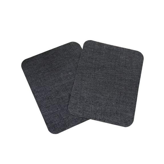 Raindrops Durable Knee Patches for Jeans Iron On Easy to Apply Versatile Decorative Clothing Repair 2 Pieces