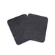 thumbnail image 1 of 1 par de suéteres, camisa, codos, parches, parches para la rodilla para jeans, parches para planchar en la rodilla, parche de mezclilla cuadrado (negro), 1 of 4