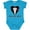 Turquoise, variant on Inktastic Tuxedo Ring Bearer Boys Baby Bodysuit