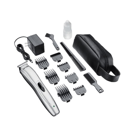 Andis Men's Versa Trim, Cord/Cordless Personal Trimmer Kit, 14 Pieces