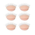 thumbnail image 2 of Falleo Clearance 3 Pairs Replacement Eyelids for Mannequin Head Eyelash Extension Practice Removable Eyelids with Eyelashes Pink, 2 of 5