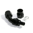 thumbnail image 6 of BLACK AN10 10AN AN-10 45 Degree Swivel Reusable PTFE Hose End Fitting Adapter BLACK AN10 10AN AN-10 45 Degree Swivel Reusable PTFE Hose End Fitting Adapter, 6 of 7