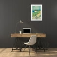 thumbnail image 3 of Unknown 13x18 White Modern Wood Framed Museum Art Print Titled - Golf - St Andrews, 3 of 4