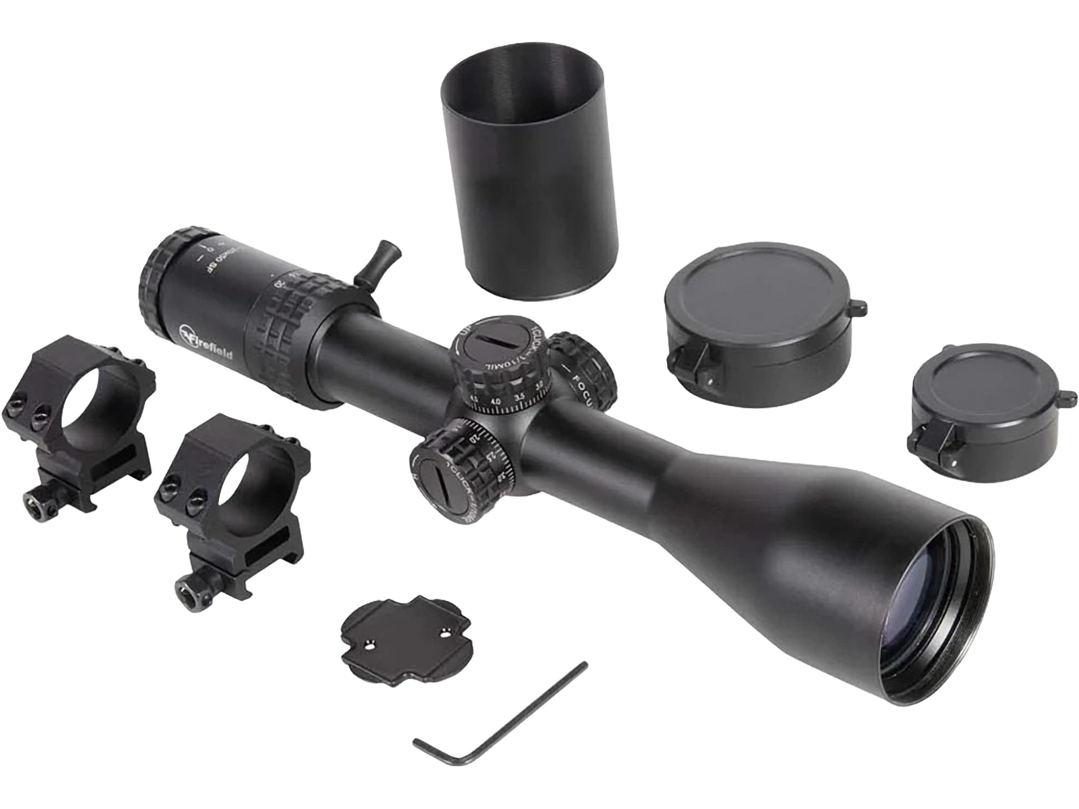Firefield RapidStrike Rifle Scope 5-20x 50mm Mil Hash Reticle Matte Black